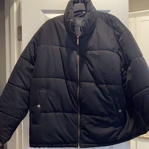 Plus size puffer coat 🖤